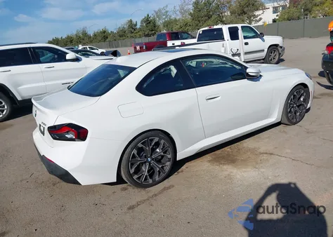 2025 BMW 230I z USA, uszkodzony, nr VIN 3MW23CM00S8F24122